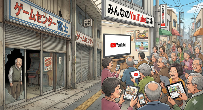 みんなyoutubeに乗り換え