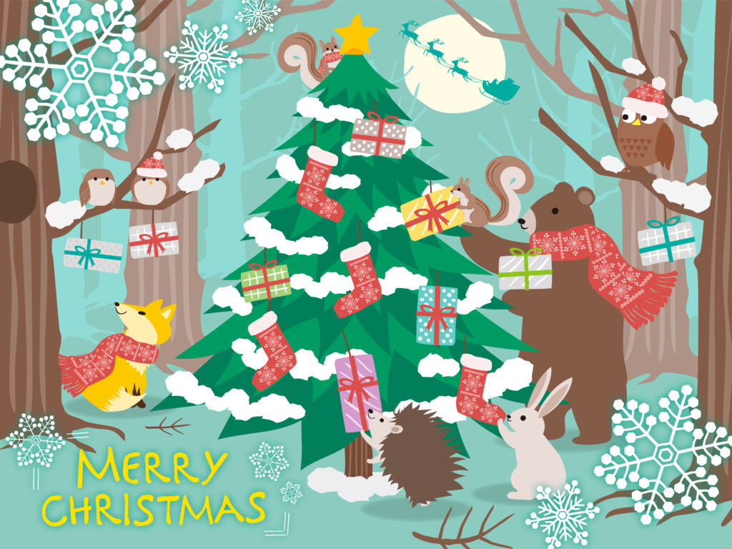 クリスマスツリーイラスト