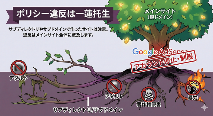 ドメインは多くいらないのイラスト画像