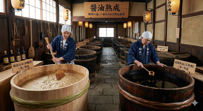 仕込み中の職人